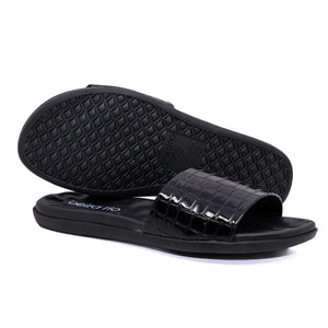 Slipper Female Sandal Flat Slide Square Beira Rio