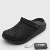 LiteRide-Clog Hole Shoes para homens e mulheres chinelos de praia respiráveis de alta qualidade sapatos de tamancos unissex