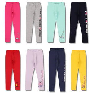 Kit 3 calças legging menina