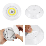 Kit 3 Luminárias Led Spot Controle Remoto Sem Fio Luz Prática