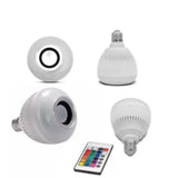 Lampada musical De Led Bluetooth Caixa De Som C Controle Rgb 12W