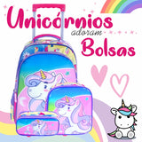 Mochila escolar para meninos e meninas, bolsa resistente à água para meninos com lancheira e estojo Kit2025