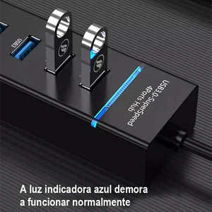 Hub USB, extensor USB, adaptador USB, adaptador de carga USB, configuração de acessórios para PC, hub USB 4 portas, extensão USB, cabo USB, porta USB